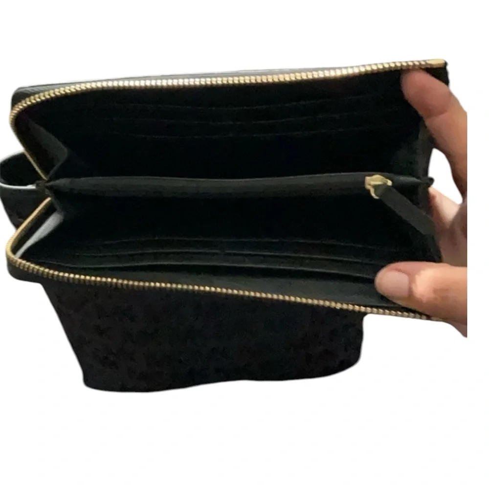 Michael Kors Black Saffiano Leather Wallet